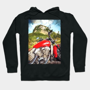 Red Indian Summer Hoodie